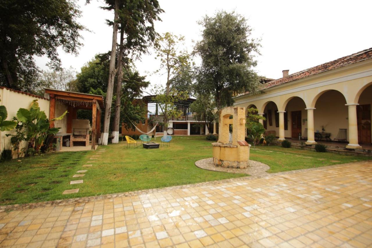 Hacienda Molino Santo Domingo Aparthotel ซานกริสโตบัล เด ลาสกาซาส ภายนอก รูปภาพ